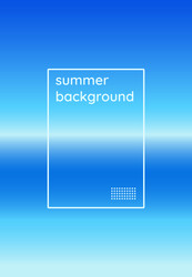 cover design with gradient in summer colors vector image