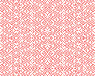 Retro Geometric Pattern Background vector image