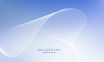 abstract gradient background wave element vector image