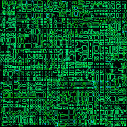 abstract graphic pattern vector image