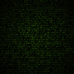 binary code abstract background vector