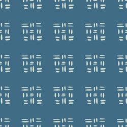 hand drawn seamless pattern with dash line vector