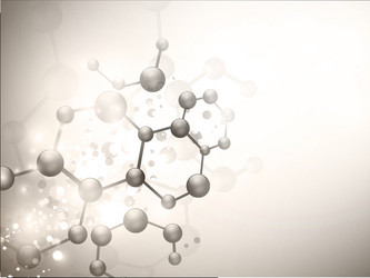 Molecular Structure vector image