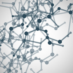abstract network on a light background vector image