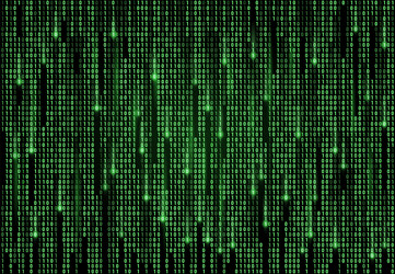 Matrix background eps10 Royalty Free Vector Image