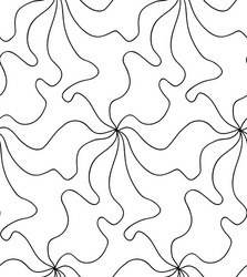 Abstract Line Drawing Pattern vector image