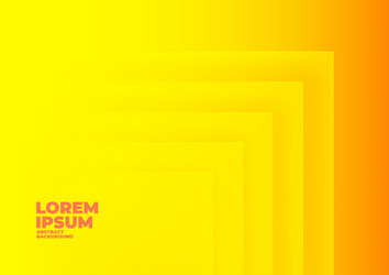 Abstract Yellow Overlap Background vector image