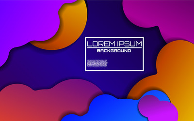 dynamic colorful background with bright gradients vector image