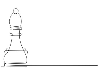 How to draw a Chess Piece Bishop Real Easy 