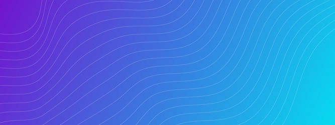 dynamic background with white wave lines vector image