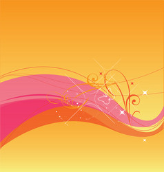 Abstract Sunset Gradient vector image