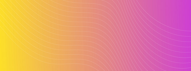 dynamic background with white wave lines vector image