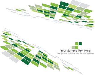 Geometric Squares Pattern vector image