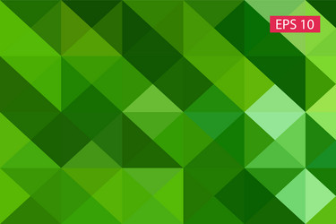 green abstract geometric background from vector image