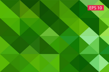 Green abstract geometric background from vector