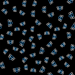 line users group icon isolated seamless pattern vector image