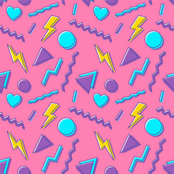 Retro Geometric Pattern vector image