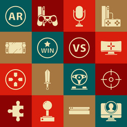 set create account screen target sport computer vector image