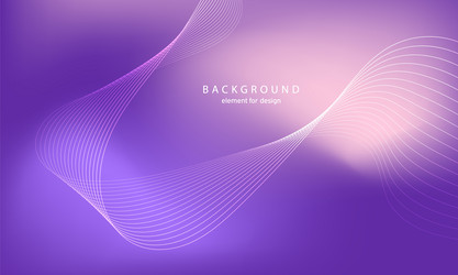 abstract gradient background wave element vector image