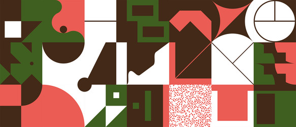 horizontal background consisting of a set vector image