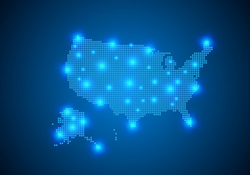 Abstract Network Globe vector image