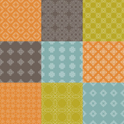 graphical pattern collection vector image