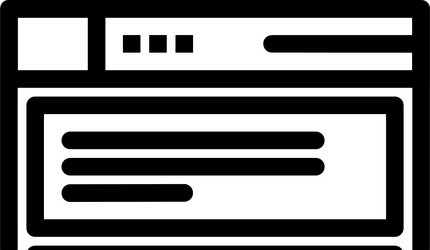 cloud storage icon symbol image of the hosting vector image