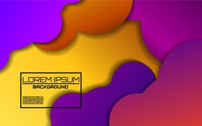 dynamic colorful background with bright gradients vector image