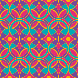 Retro Circular Pattern vector image