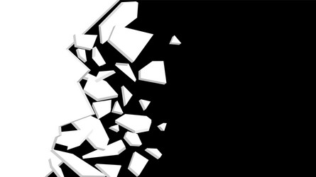 Abstract Explosion Fragment vector image