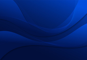 abstract gradient blue wavy pattern design vector image