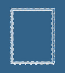 frame of the elements abstract lace vector image