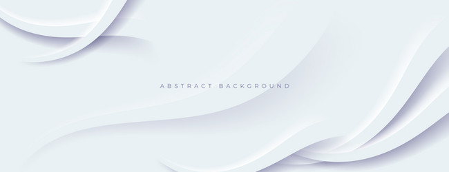 white abstract background with overlapping wave vector image