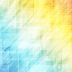 Geometric Retro Triangles Background vector image