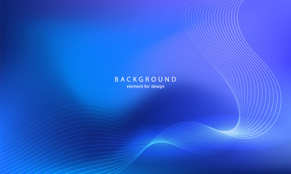 abstract background wave element for design vector image