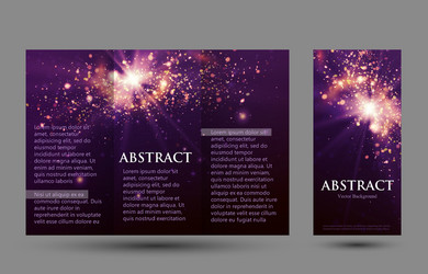 design templates collection for banners flyers Vector Image