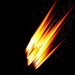 Dynamic Fire Abstract Background vector image