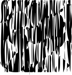 random chaotic lines abstract geometric pattern vector image