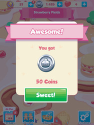complete set of level button game ui pop-up icon vector image