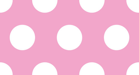 seamless polka dot pattern repeating texture vector image