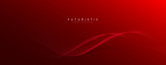 abstract red gradient background with glowing vector image