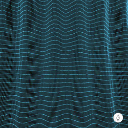 network abstract background 3d technology vector image