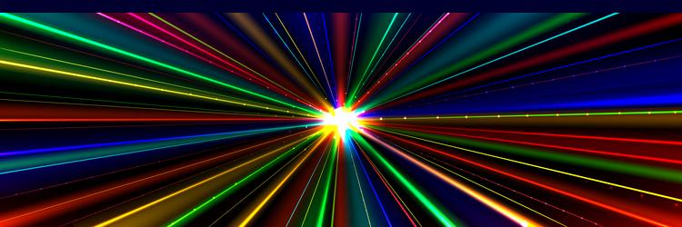 abstract background with colorful straight lines vector image