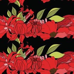 summer seamless wallpaper Vector Image