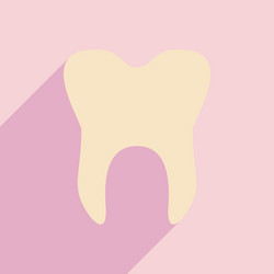 flat with shadow icon and mobile application vector image