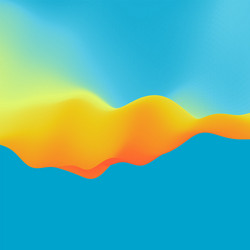 3d wavy background dynamic effect abstract vector image