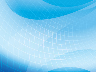 Light blue wavy background with grid vector