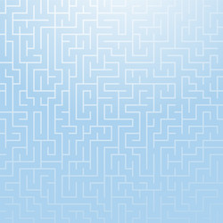 square color maze pattern simple flat vector image