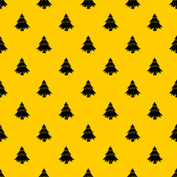 coniferous tree pattern vector image