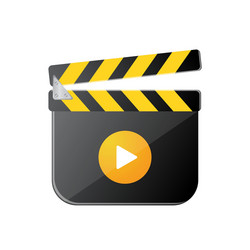 clapperboard2 vector image